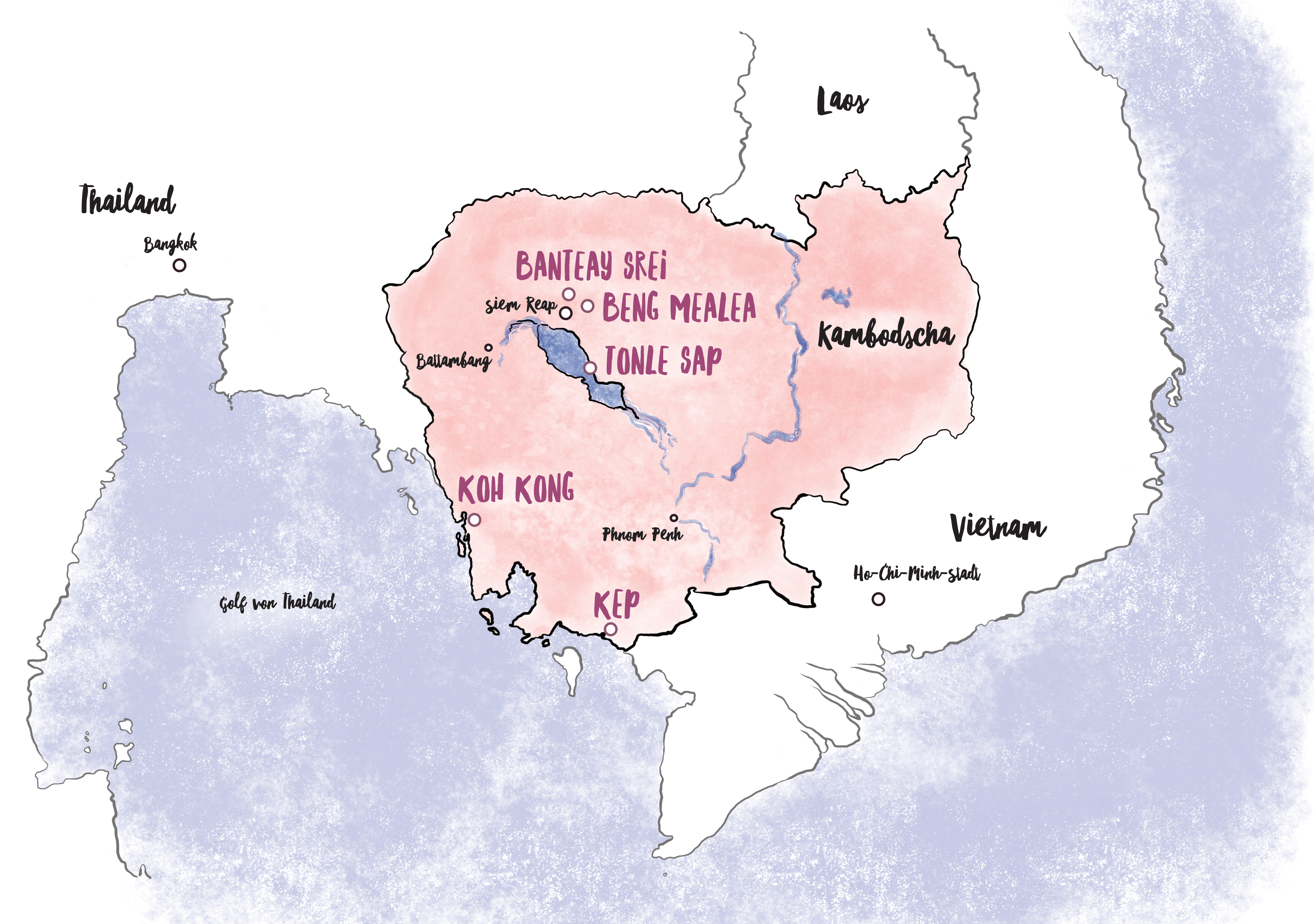 KambodschaKarte