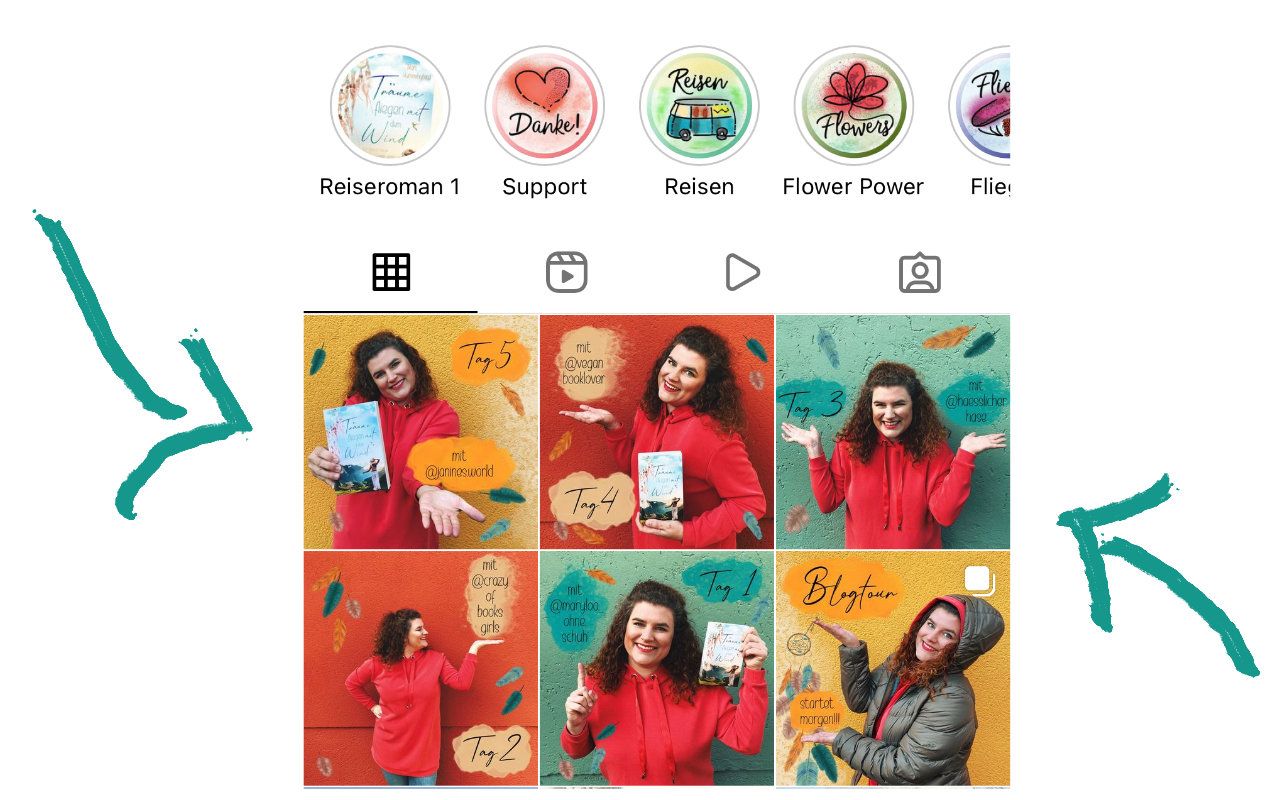 Instagram Template für WS